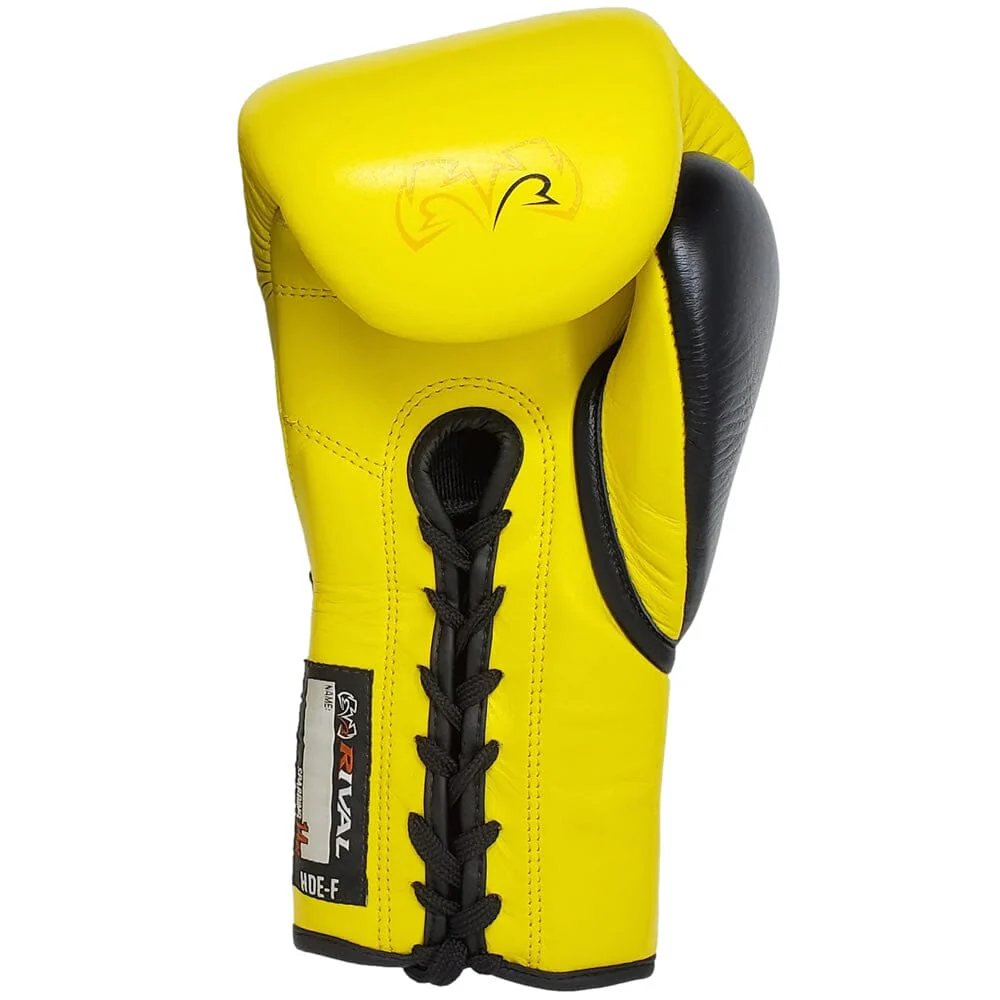 Rival RFX-Guerrero Pro Fight Gloves (HDE-F) Yellow - Image 3