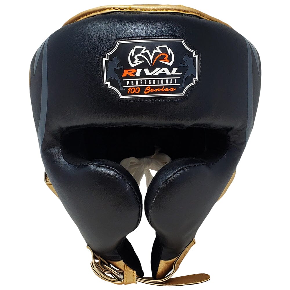 Rival RHG100 Professional Headgear Black/Gold