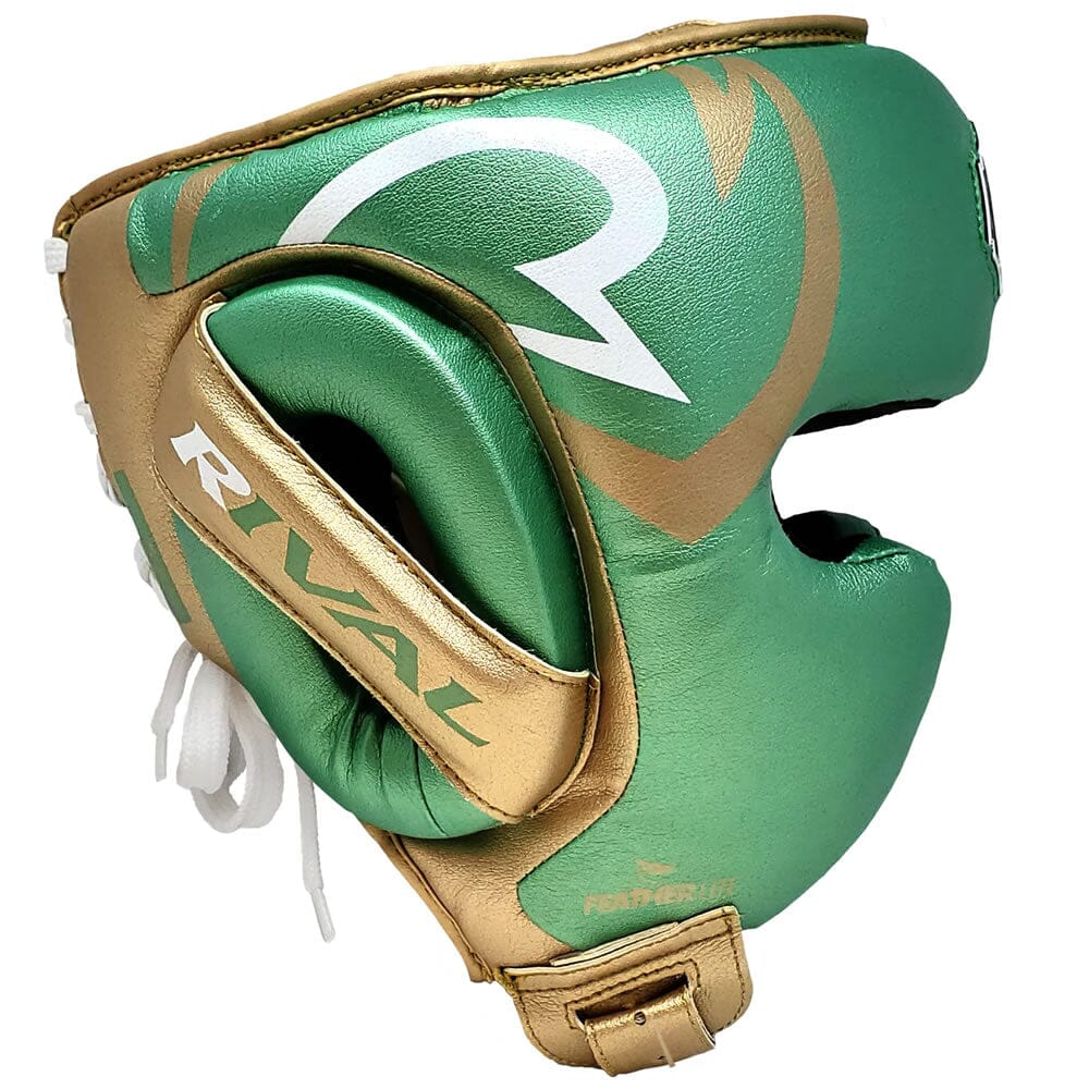 Rival RHG100 Professional Headgear Black/Gold - Image 4