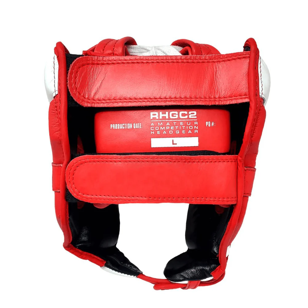 Rival RHGC2 Amateur Competition Headgear Red/White - Image 4