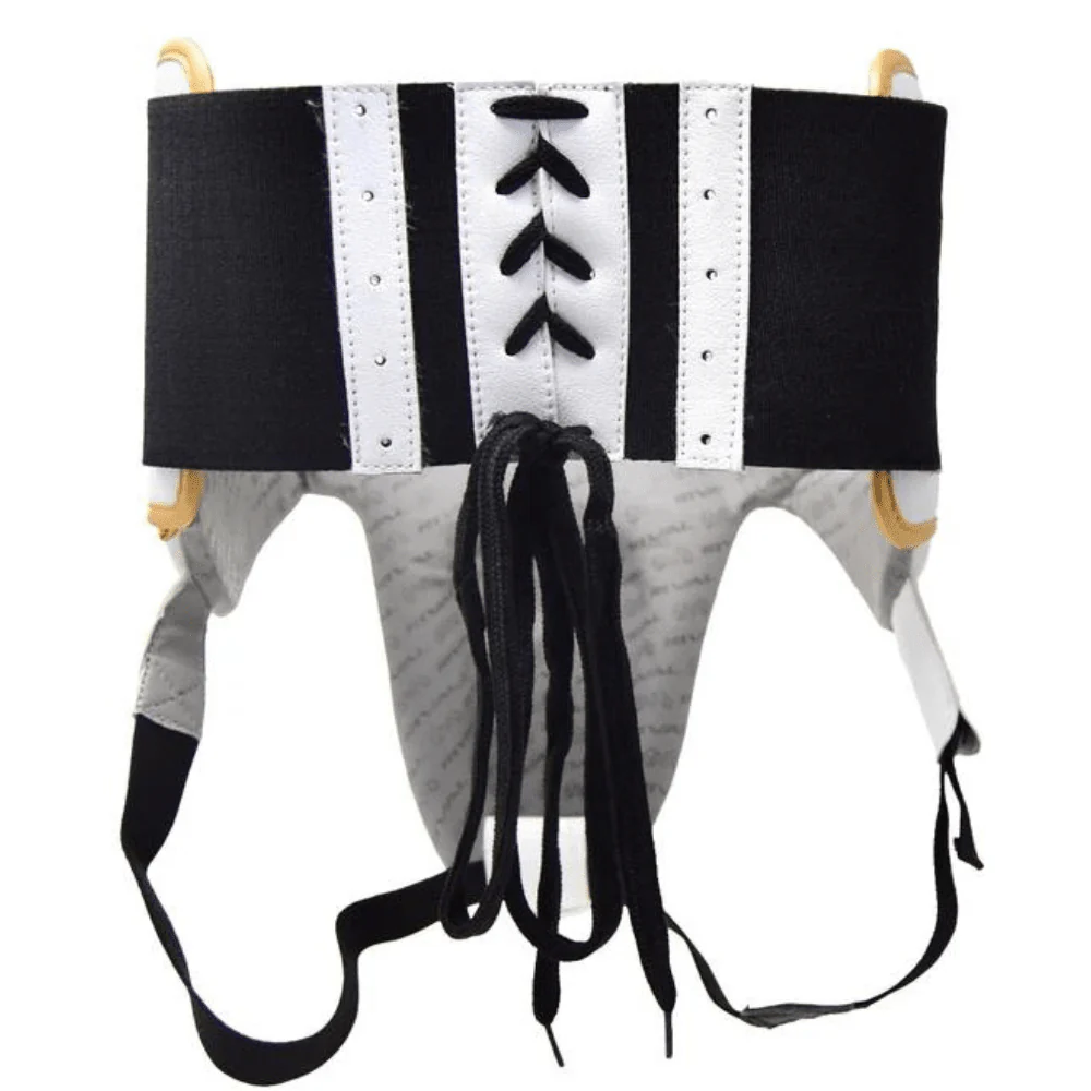 Rival RNFL100 Professional Groin Protector with Laces White/Gold - Image 3