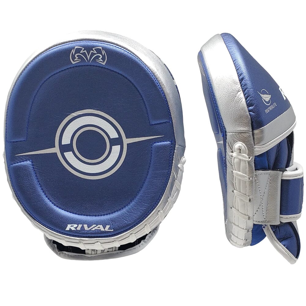 Rival RPM100 Professional Punch Mitts Blue/Silver - Image 2