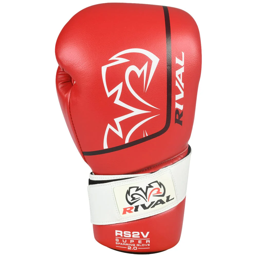 Rival RS2V Super Sparring Gloves 2.0 Red - Image 2
