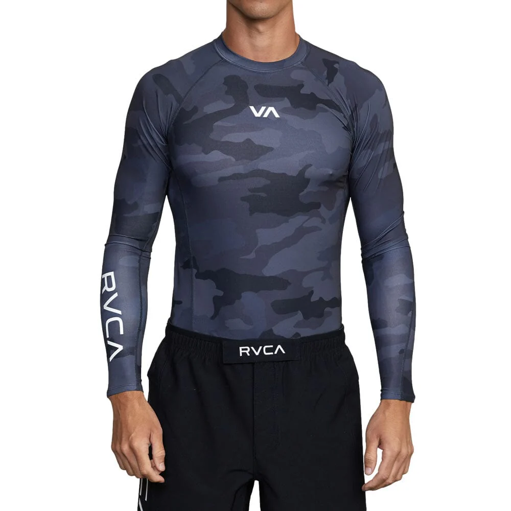 RVCA Sport Long Sleeve Rashguard Camo