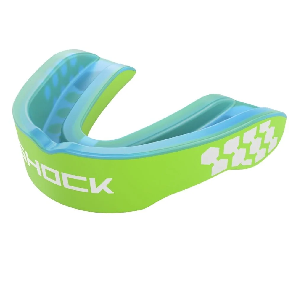 Shock Doctor Gel Max Power Youth Mouthguard Green
