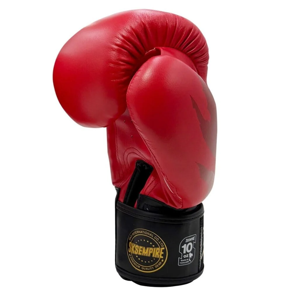 SKS Claw Muay Thai Gloves Red - Image 2