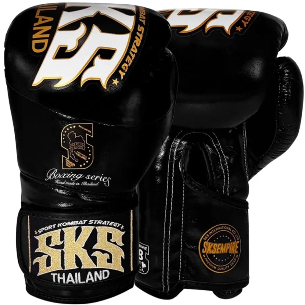 SKS Noir Boxing Gloves Black
