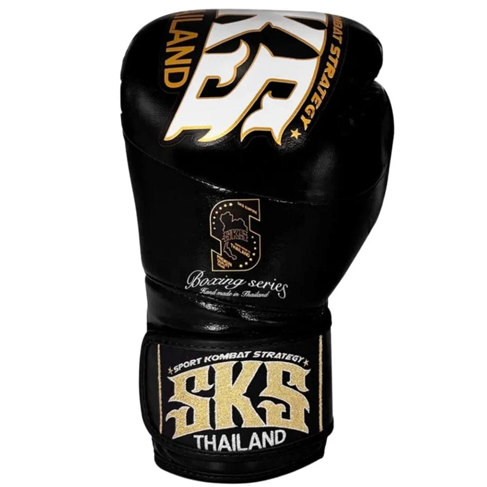 SKS Noir Boxing Gloves Black - Image 3