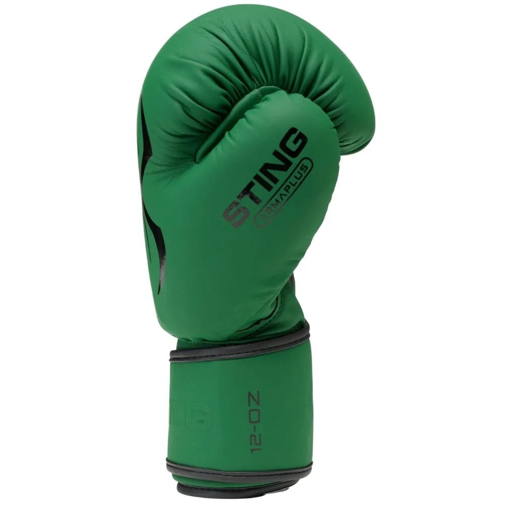 Sting Armaplus Boxing Gloves Green/Black - Image 4