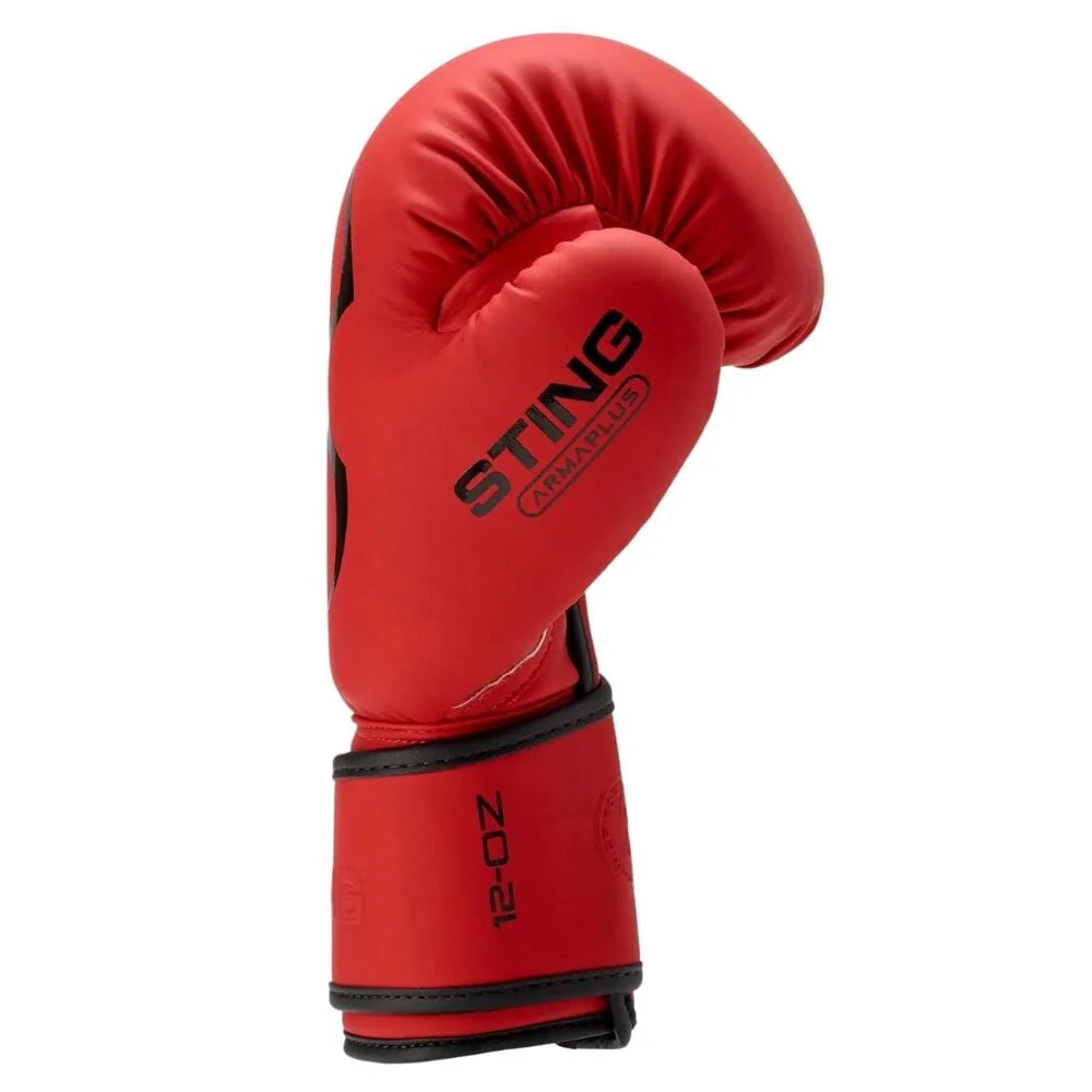 Sting Armaplus Boxing Gloves Red/Black - Image 3