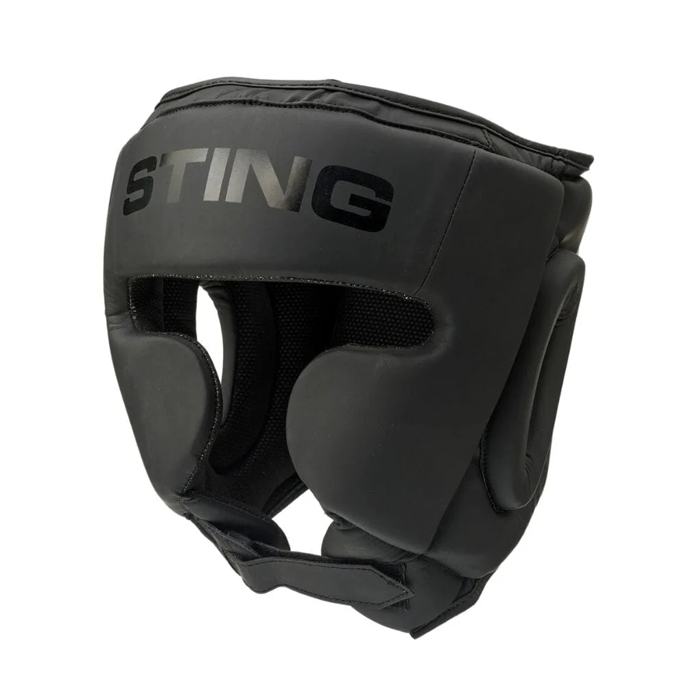Sting Armaplus Full Face Head Guard Black