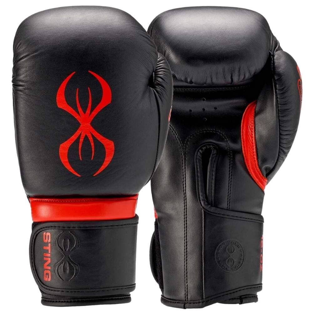 Sting Armapro Boxing Gloves Black/Red