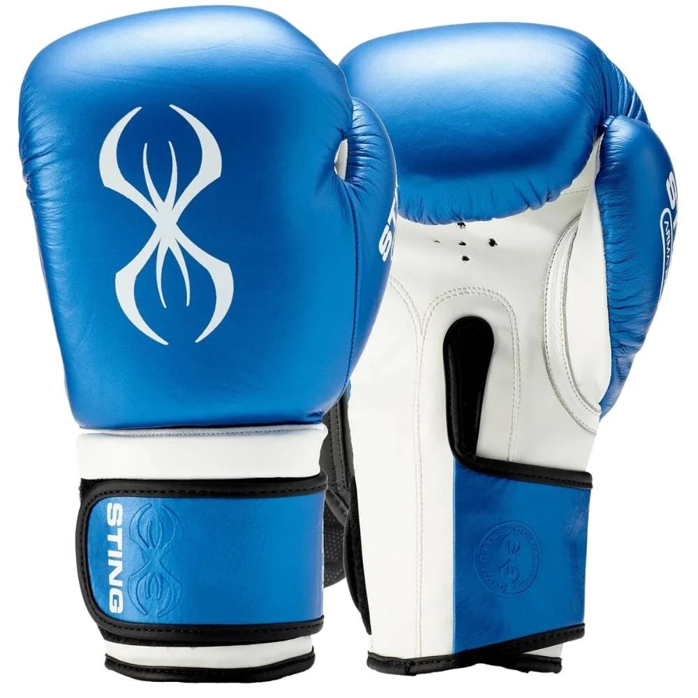 Sting Armapro Boxing Gloves Blue/White
