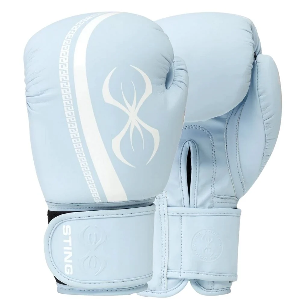 Sting Aurora Womens Boxing Gloves Light Blue