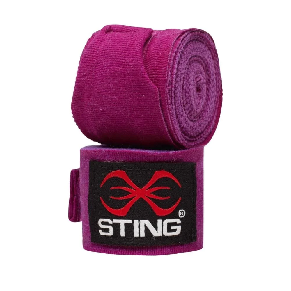 Sting Elasticised 4.5M Hand Wraps Purple