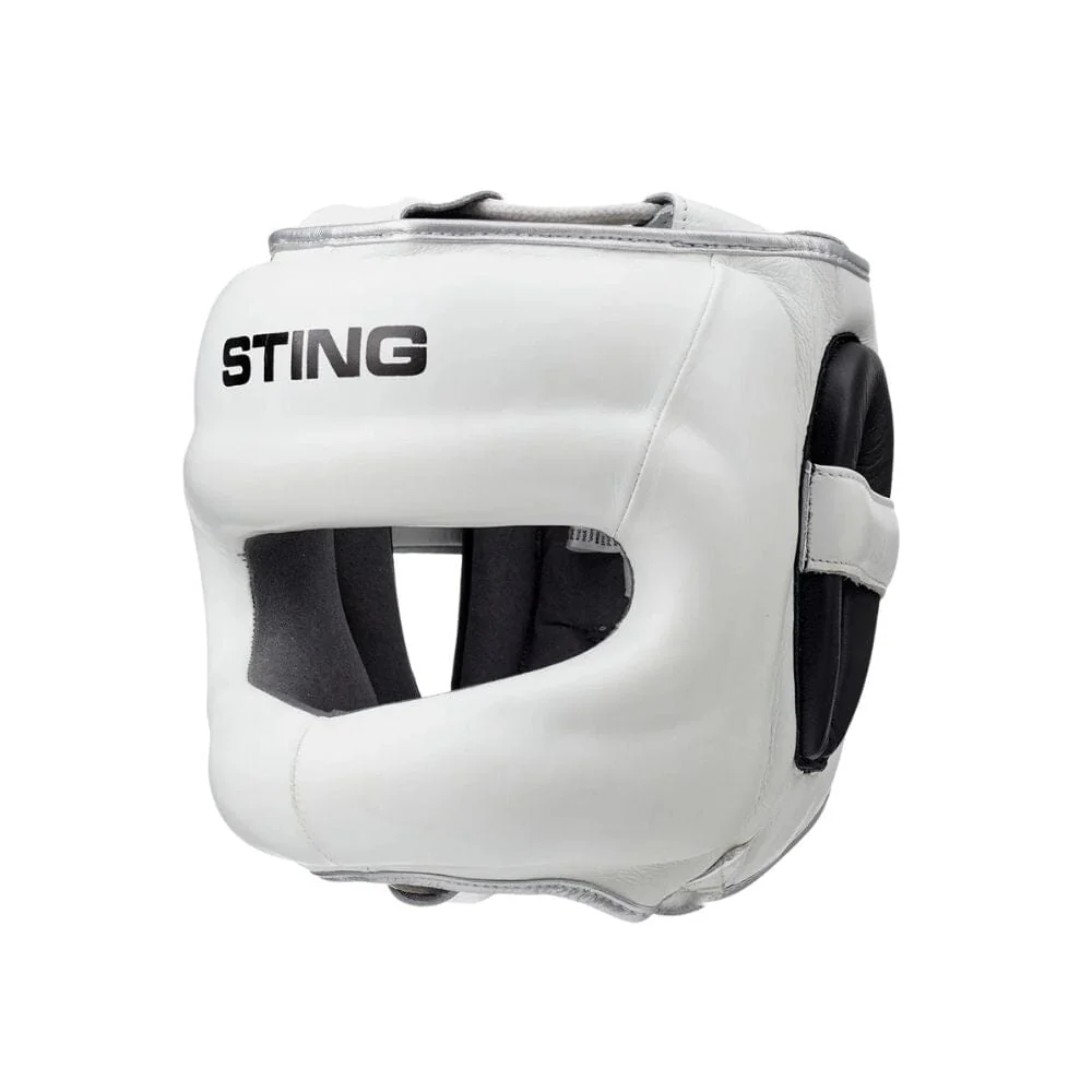 Sting Evolution Face Shield White/Black/Silver
