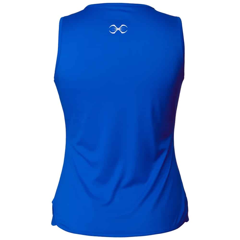 Sting Junior Female Mettle Boxing Singlet IBA Approved Blue - Image 2