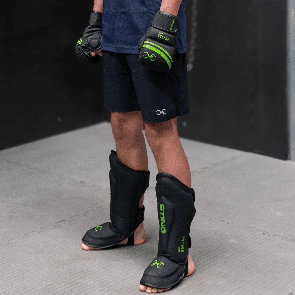 Sting Python Junior MMA Shin and Foot Protector - Image 3