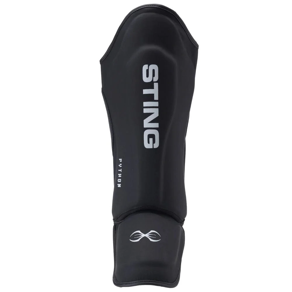 Sting Python MMA Shin and Foot Protector Black/White - Image 5
