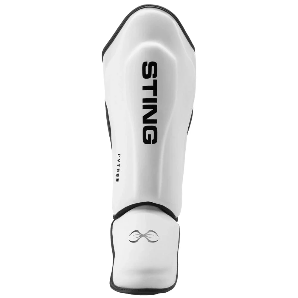 Sting Python MMA Shin and Foot Protector White/Black - Image 4