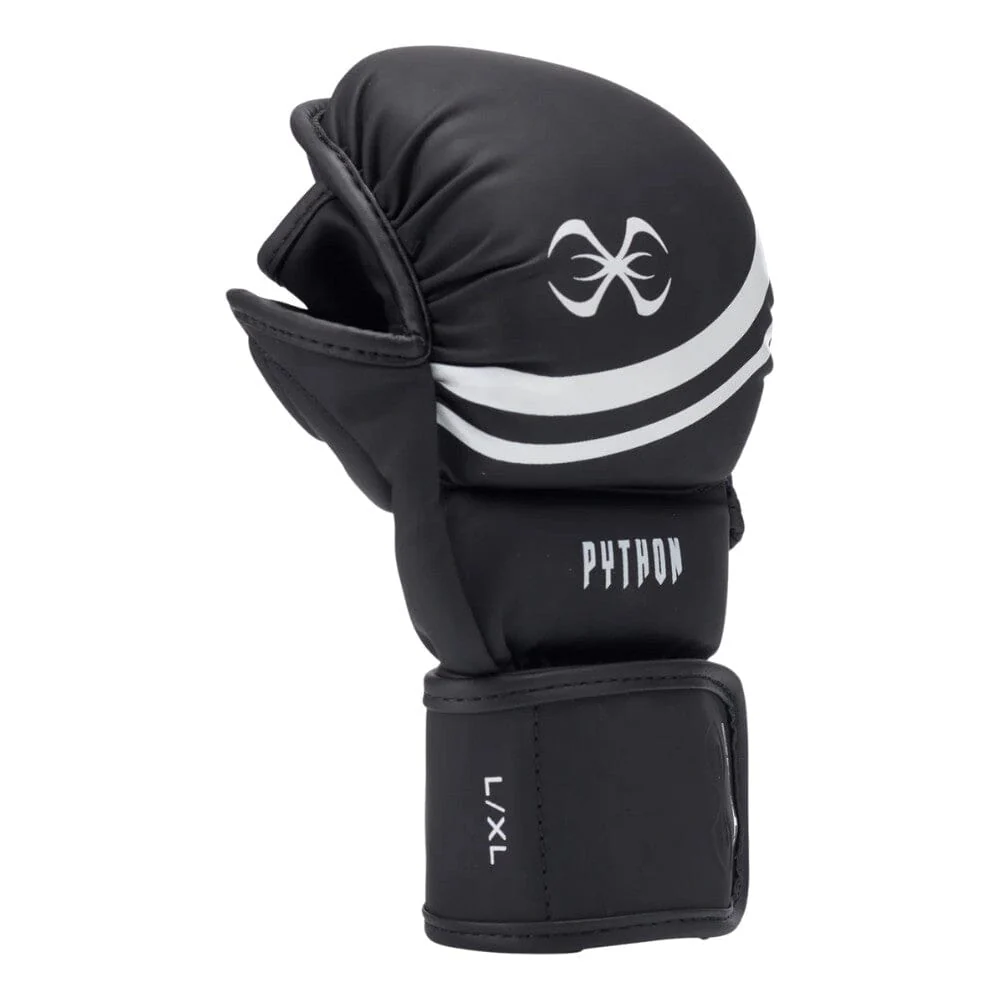 Sting Python MMA Sparring Gloves Black/White - Image 6