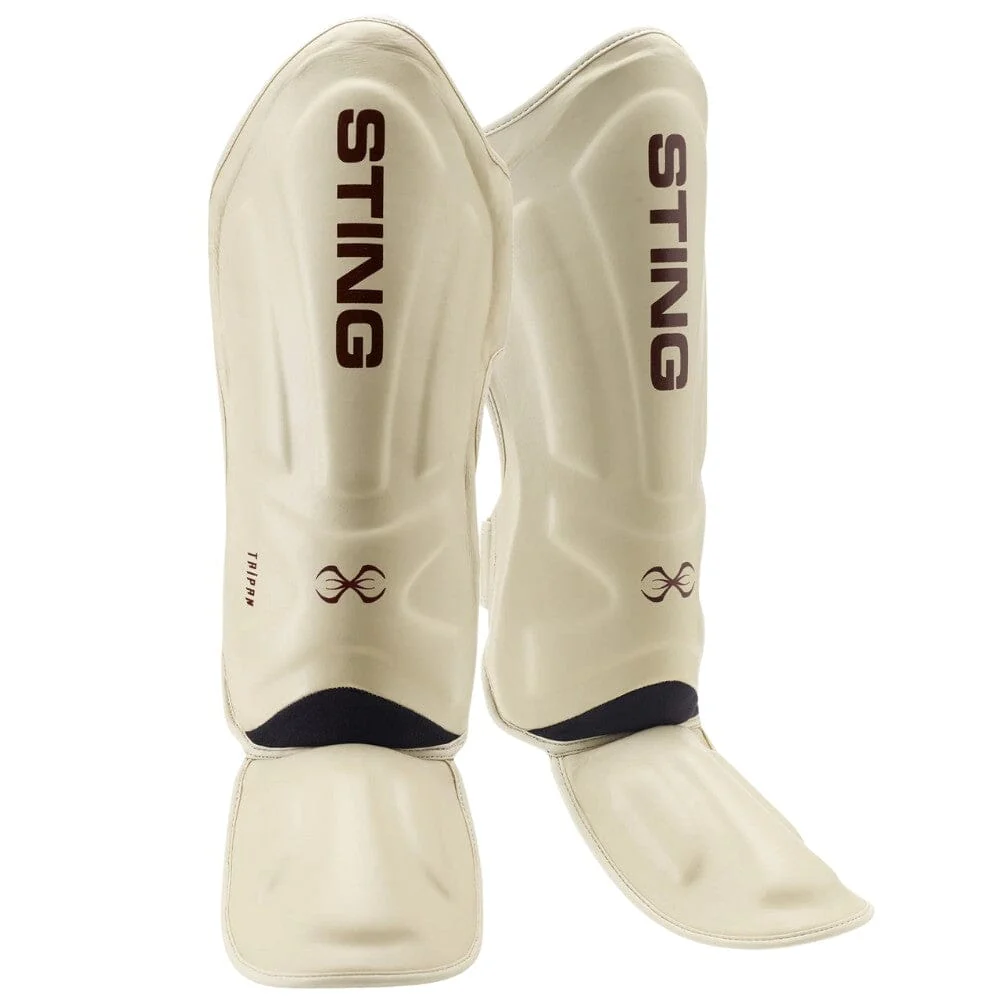 Sting Taipan MMA Shin and Foot Protector Beige/Brown