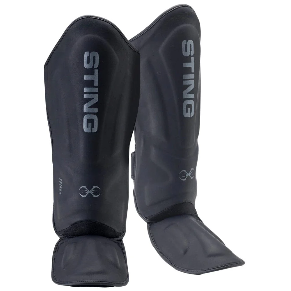 Sting Taipan MMA Shin and Foot Protector Black/Grey
