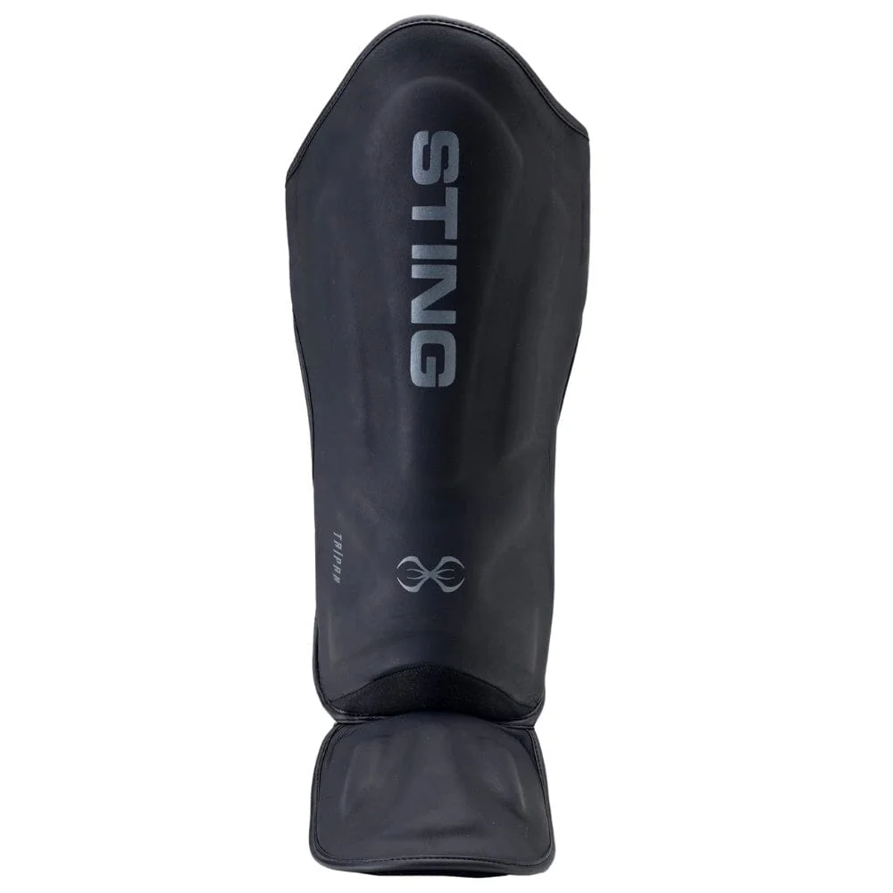 Sting Taipan MMA Shin and Foot Protector Black/Grey - Image 3
