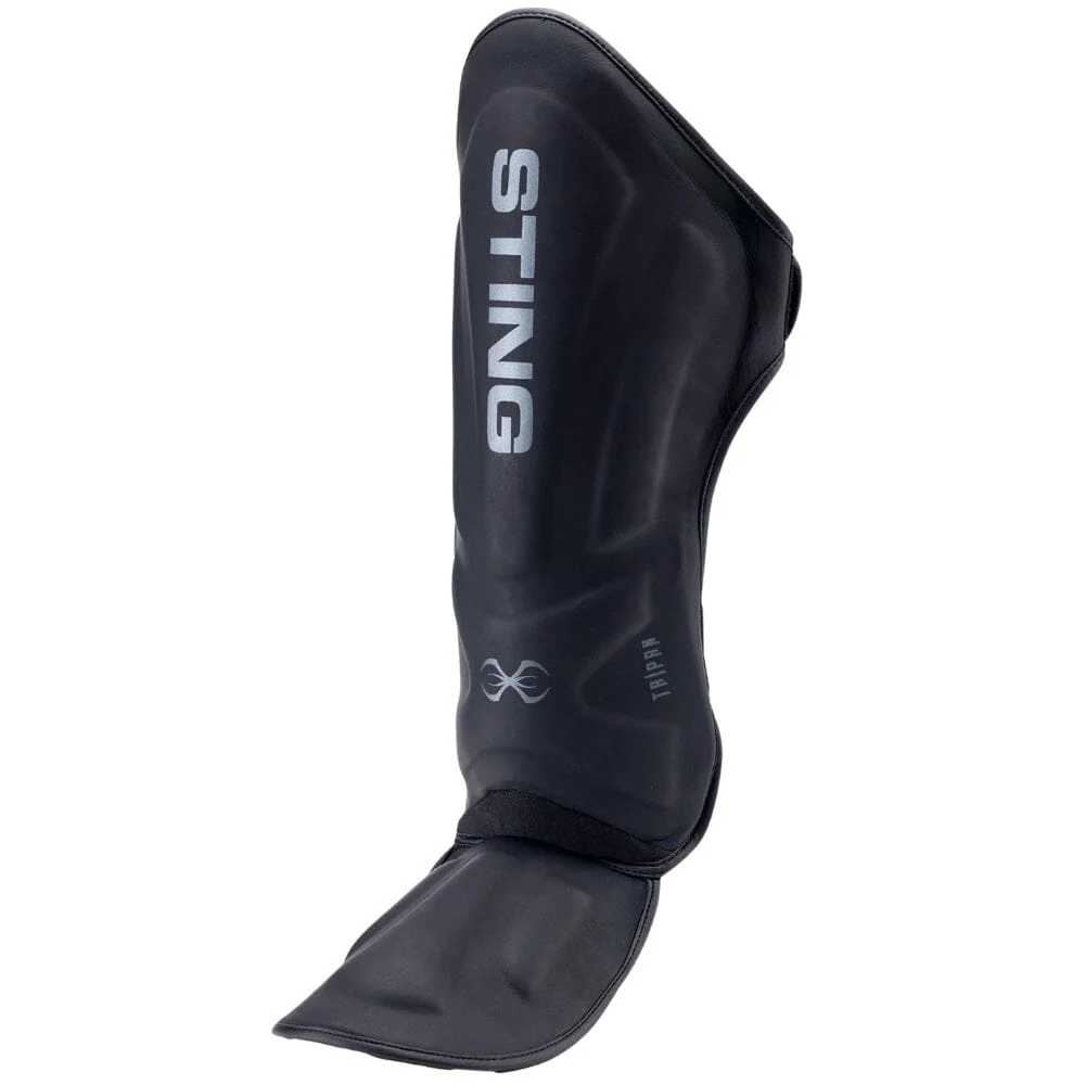Sting Taipan MMA Shin and Foot Protector Black/Grey - Image 4