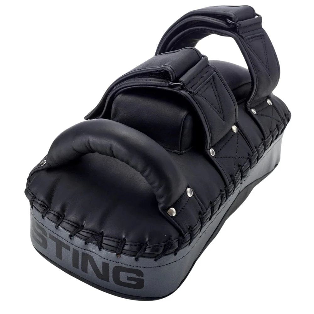 Sting Taipan Thai Kick Pads Black/Grey - Image 5