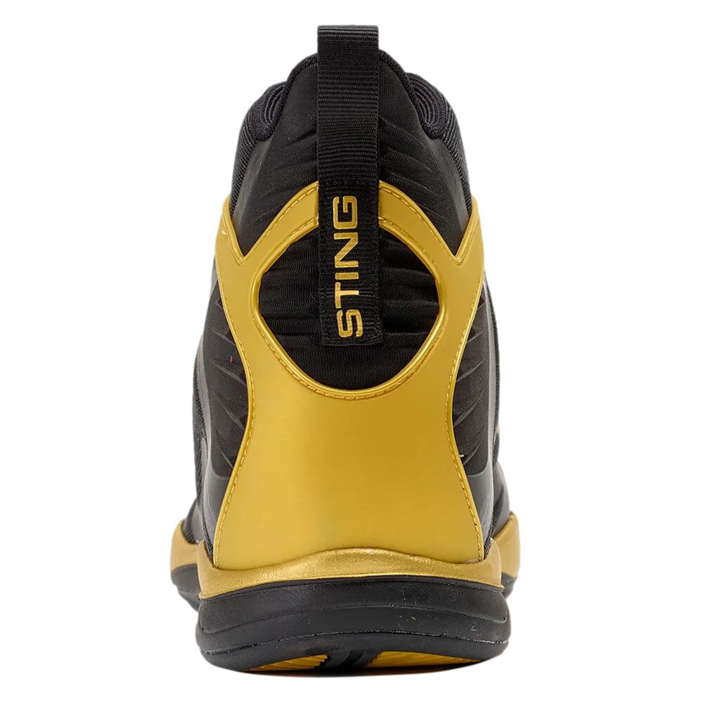 Sting Viper Boxing Shoe 2.0 Black/Gold - Image 4
