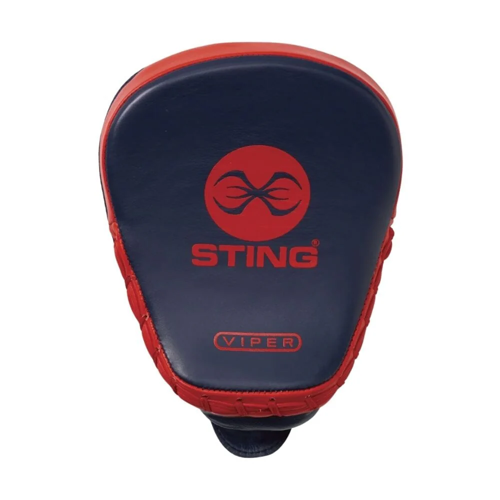 Sting Viper Speed Focus Mitts Navy/Red - Image 3