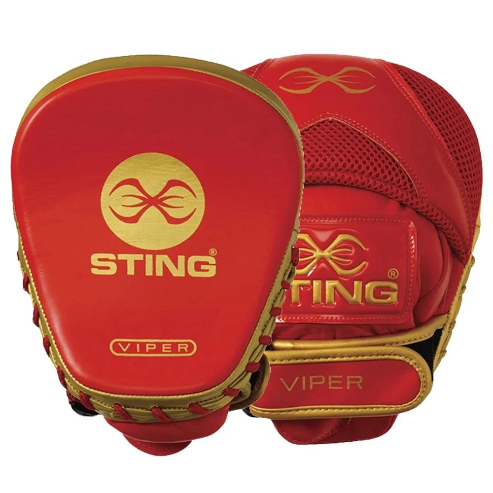 Sting Viper Speed Focus Mitts Red/Gold