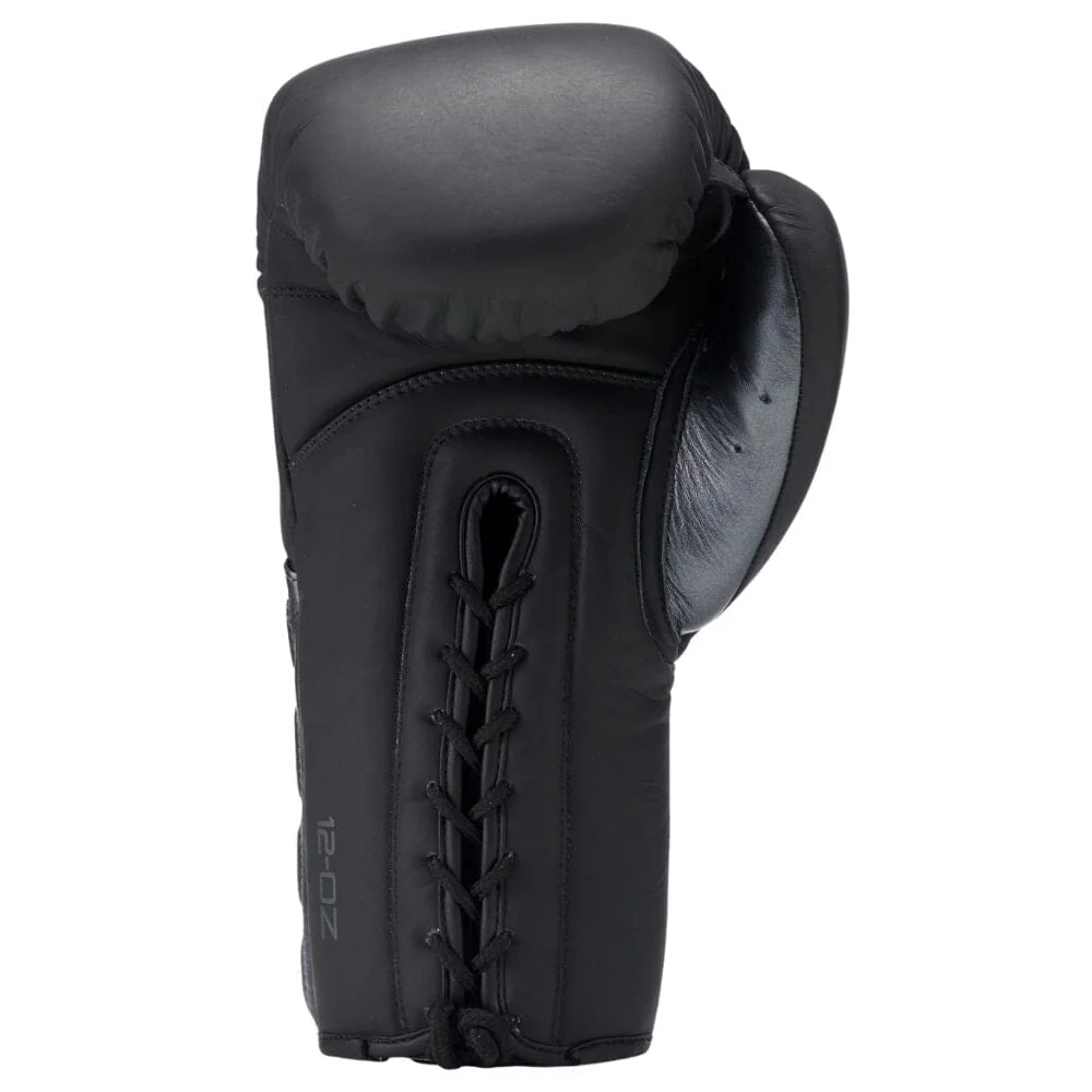 Sting Viper X Lace Up Sparring Gloves Black/Grey - Image 3