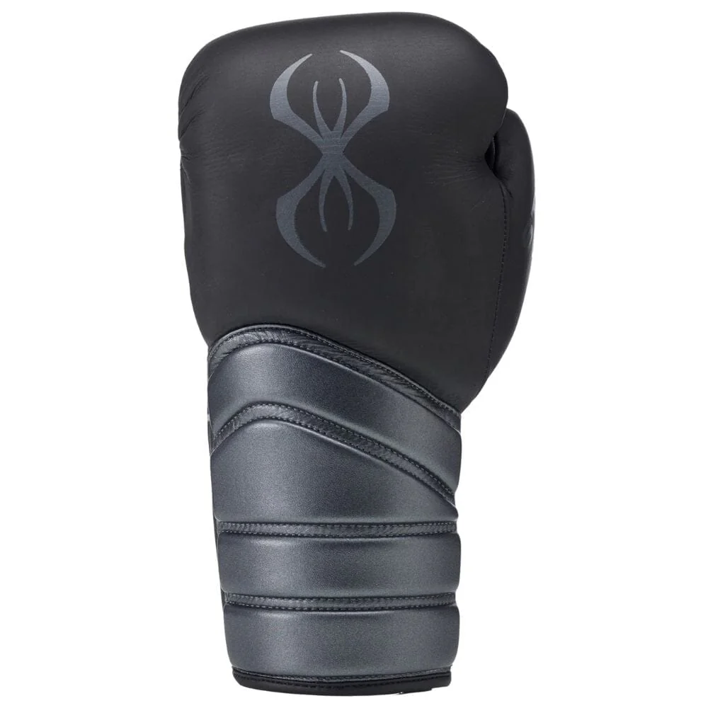 Sting Viper X Lace Up Sparring Gloves Black/Grey - Image 5