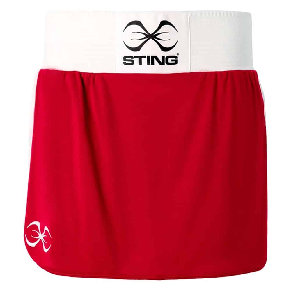 Sting Womens Boxing Calibre Skort IBA Approved Red