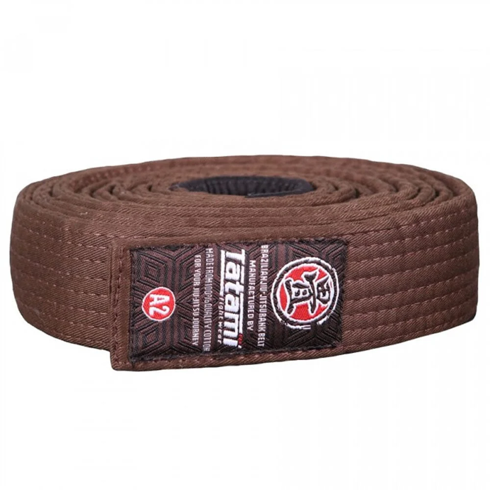 Tatami IBJJF Adult Rank Belt Brown