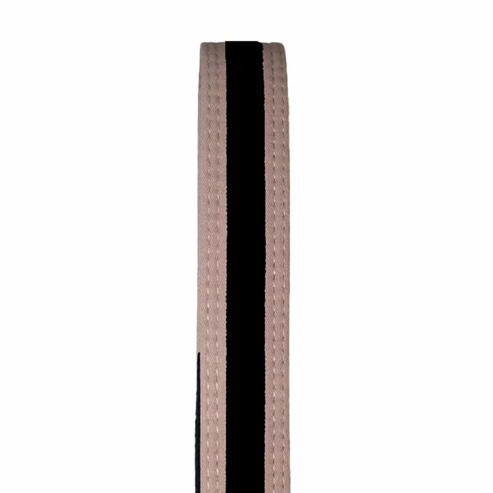 Tatami IBJJF Kids Rank Belt With Black Stripe Grey