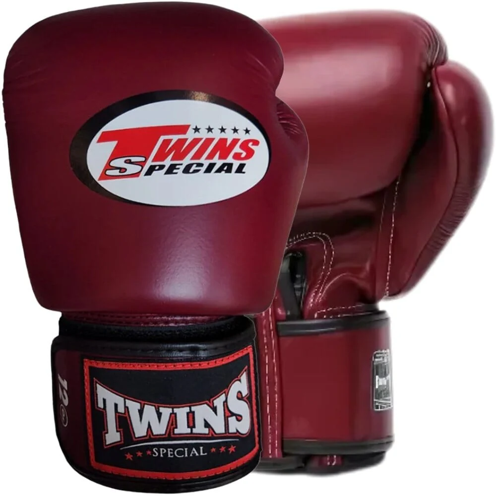 Twins BGVL3 Muay Thai Boxing Gloves Burgundy
