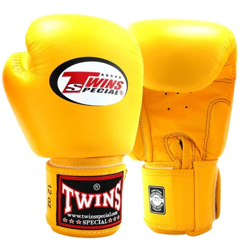 Twins BGVL3 Muay Thai Boxing Gloves Yellow