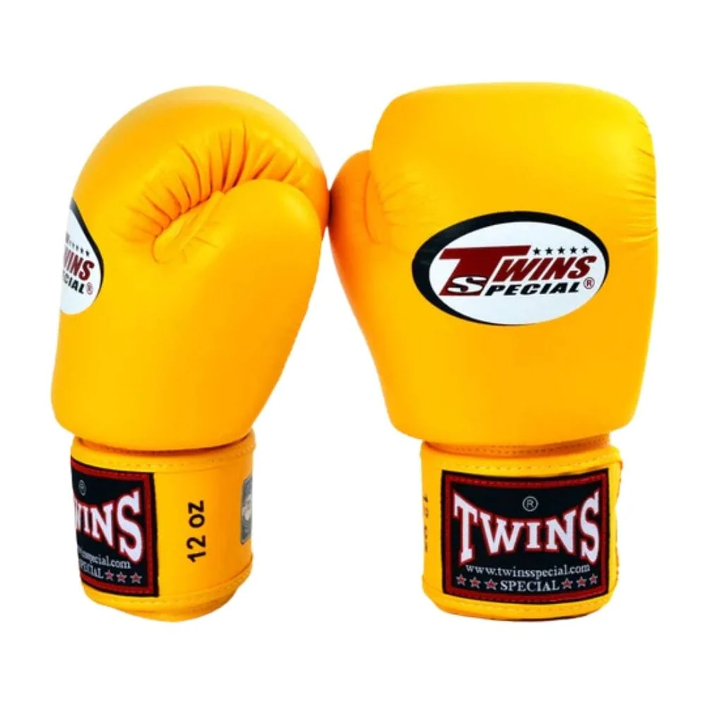 Twins BGVL3 Muay Thai Boxing Gloves Yellow - Image 3
