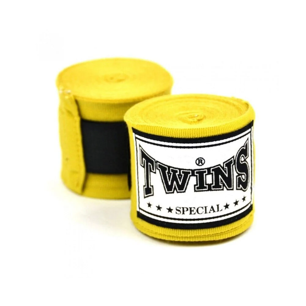 Twins CH-1 Handwraps Yellow - Image 2
