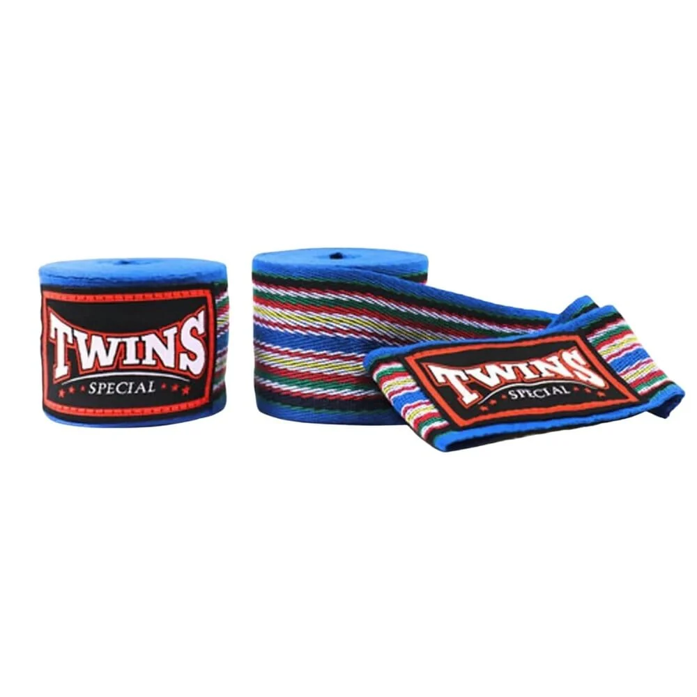 Twins CH2 Hand Wraps Blue - Image 2