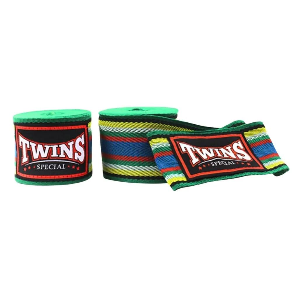 Twins CH2 Hand Wraps Green - Image 2