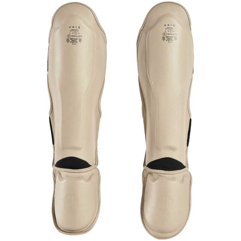 UNIQ Classic Shin Guards Beige