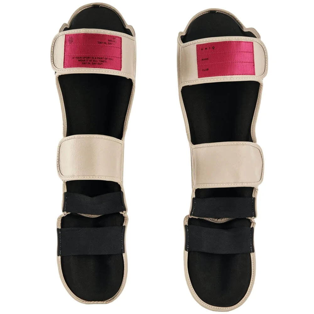 UNIQ Classic Shin Guards Beige - Image 2