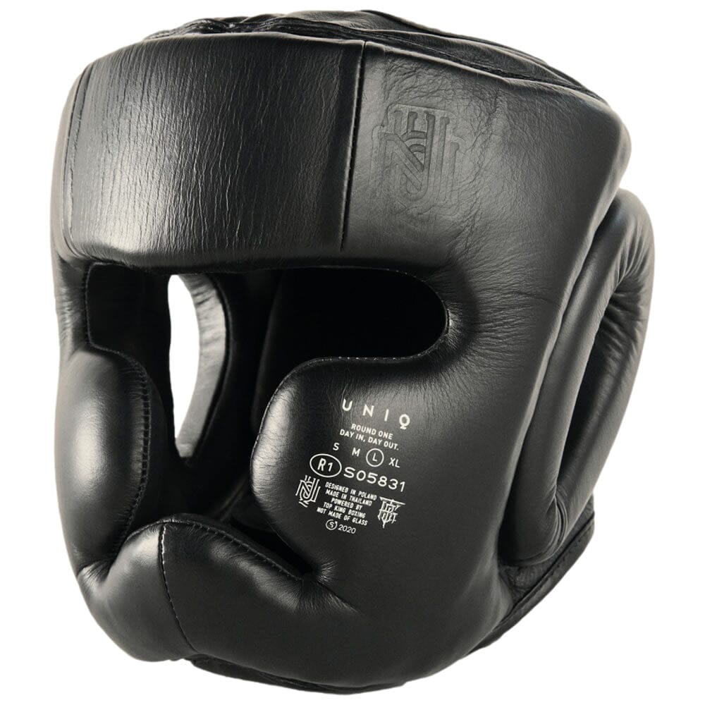 UNIQ Full Coverage Technical Boxing Head Guard Black