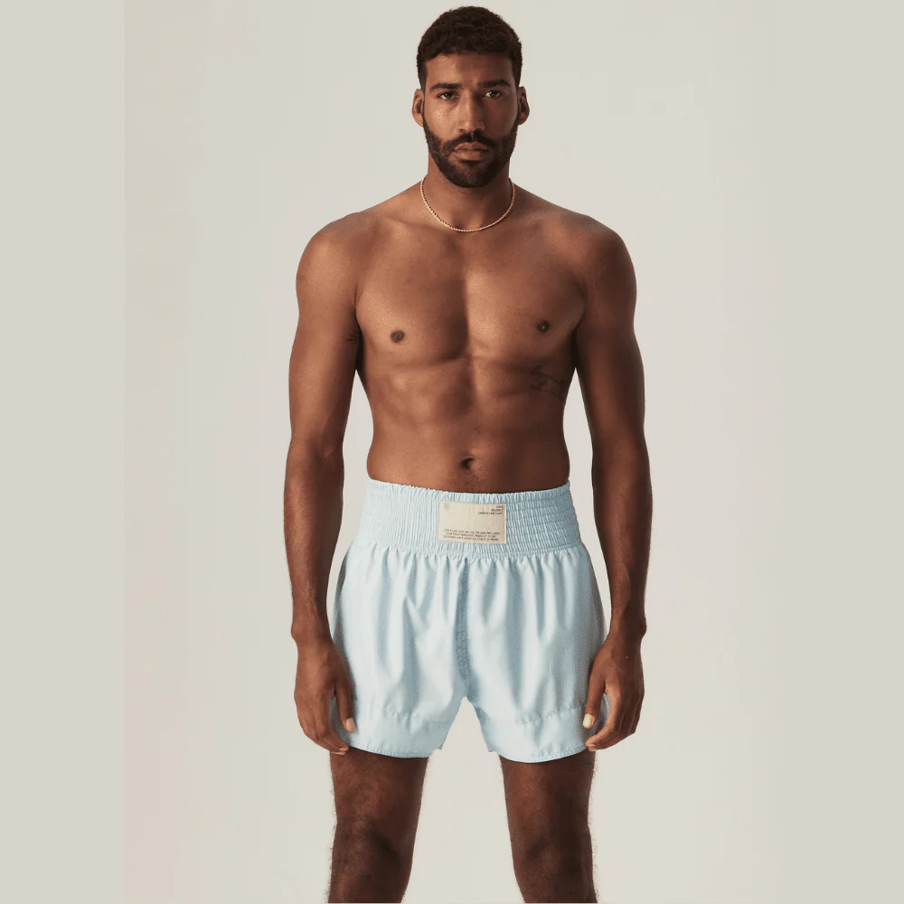 UNIQ Muay Thai Shorts Technical White - Image 5