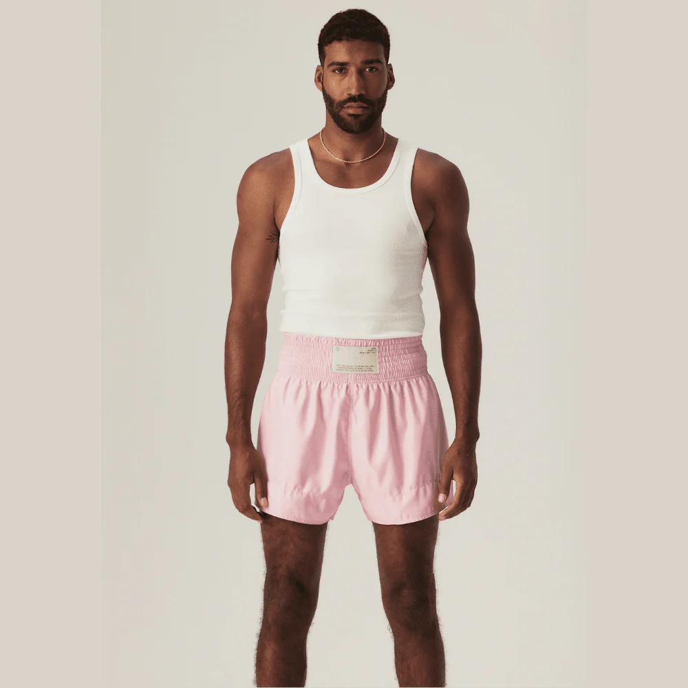 UNIQ Muay Thai Shorts Technical White - Image 7