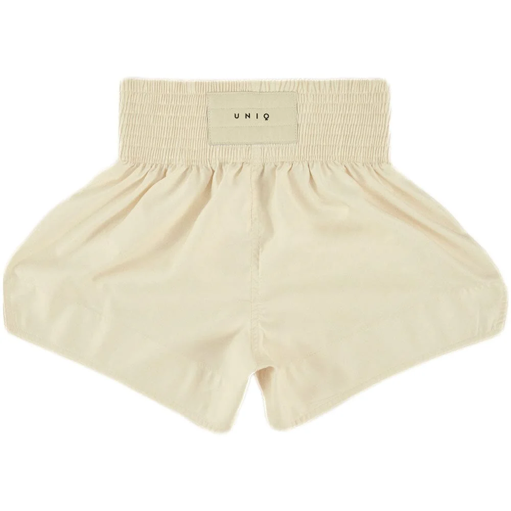 UNIQ Muay Thai Shorts Technical White - Image 3